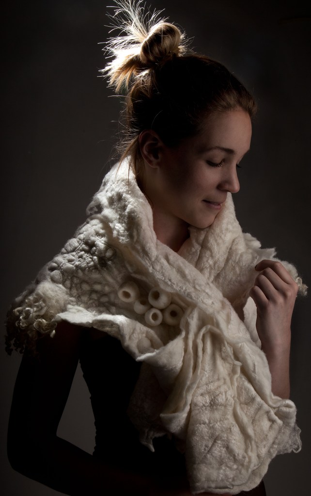 Felt Collar by Amelia Gray